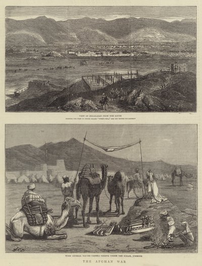 La guerra afgana de John Charles Dollman